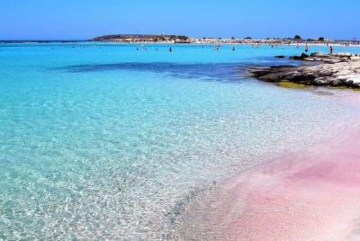 Viaje a la playa Elafonisi, en el suroeste de Creta