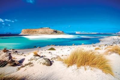 Tour de día completo a la playa de Balos y la isla de Gramvousa desde Rethymno Tour de día completo a la playa de Balos y la isla de Gramvousa desde Rethymno