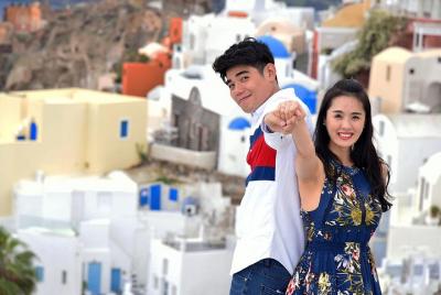 Tour privado en grupo de Santorini hasta 7 personas por 6 horas