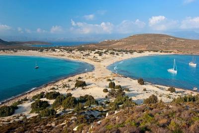 Crucero diario de medio día de Mykonos a Rhenia y Delos