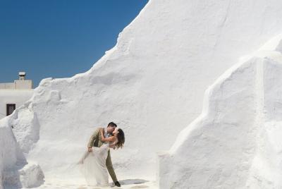 Fotografia de vacaciones en mykonos