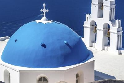 Transferencia de salida compartida: Hotel Mykonos al aeropuerto o puerto de cruceros