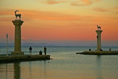 Rodas por la noche - laterna