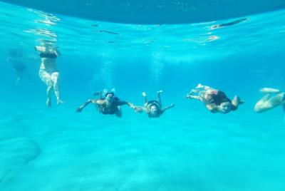 Paseo clásico de hipopótamos con nado en la bahía de Navarone