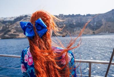 Crucero matutino por la caldera con el barco King Thiras