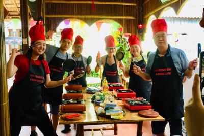 Clase de cocina Hoi An: mercado local, canasta, experiencia de pesca y cocina Clase de cocina Hoi An: mercado local, canasta, experiencia de pesca y cocina