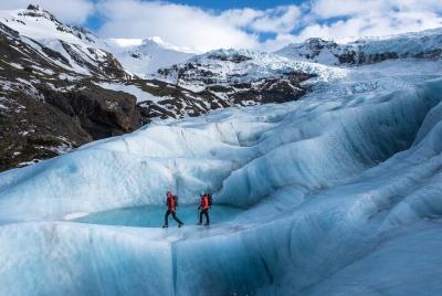 Caminata por el glaciar Skaftafell