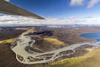 Último vuelo turístico desde Skaftafell