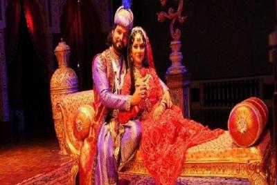 Mohabbat the Taj: un espectáculo de luces y danza creativa con cena en un restaurante local