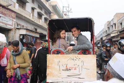 Tour a pie por el patrimonio de Agra