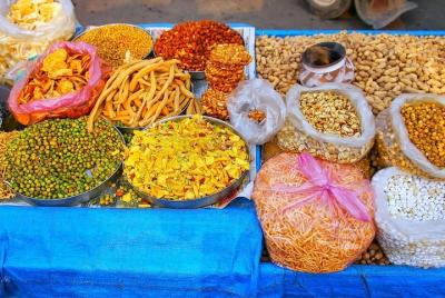 Una tarde en el bazar de Agra