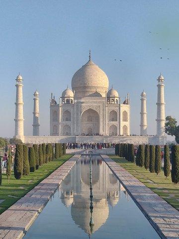 Guía turístico privado para el Taj Mahal, el Fuerte de Agra y las compras.