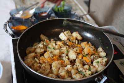 Lección de cocina privada de 3 horas y comida en un hogar local en Agra