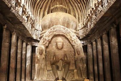 Visita guiada por audio de las cuevas budistas de Ellora, Aurangabad