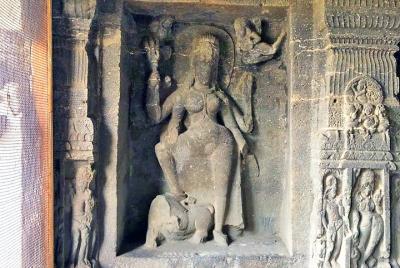Visita guiada por audio de las cuevas hindúes de Ellora, Aurangabad