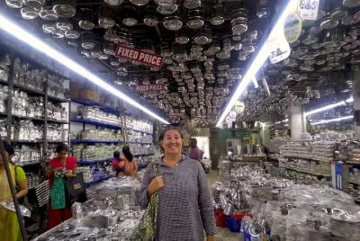 Boda India grande y gorda, un paseo de compras de boda en Chennai