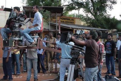 Visita de Kollywood sobre la producción de películas Tamil en Chennai