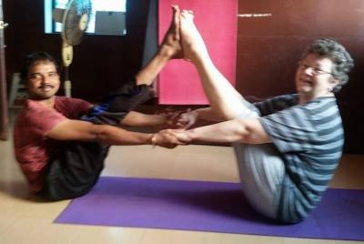 Clase privada de Hatha Yoga en Mahabalipuram