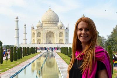 Excursión privada de un día al Taj Mahal y Agra desde Delhi en tren expreso Gatimaan