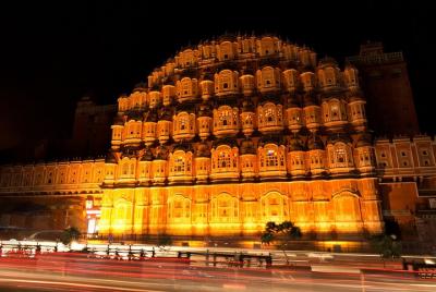 Tour privado nocturno guiado de Jaipur Tour privado nocturno guiado de Jaipur