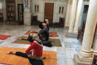 Tranquilidad con yoga