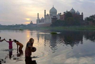 Amanecer y atardecer en el Taj Mahal desde Jaipur