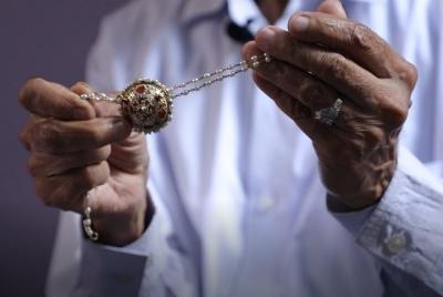 Taller Meenakari con Jaswant Kumar Meenakar en Jaipur