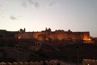 Espectáculo de luz y sonido en Amber Fort, Jaipur