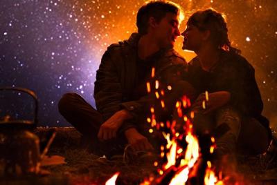 Noche romántica en el desierto