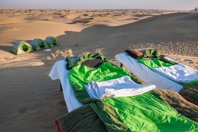 Conviértete en un nómada del desierto - Safari nocturno en camello en la naturaleza