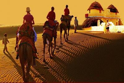 Desde Jaisalmer: Fort y Desert Safari con un paseo en camello