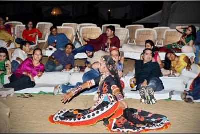 Cena en las dunas, Jodhpur