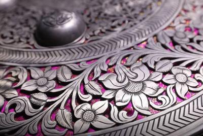 Taller privado de grabado de Dhaal y Talwar en Jodhpur