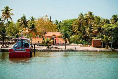 Excursión privada a Kochi: Crucero de casa flotante de lujo en remansos de Alleppey durante la noche