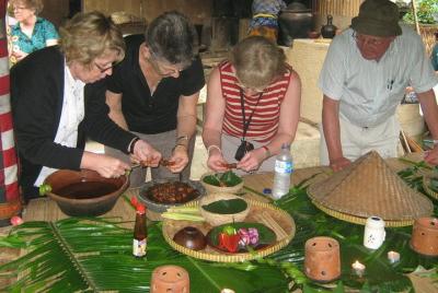 Clase de cocina en grupo pequeño con almuerzo en Ubud
