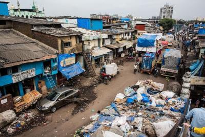 Visita a los barrios marginales de Dharavi en transporte público