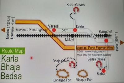 Excursión - Cuevas excavadas en la roca Karla, Bhaja Bedsa