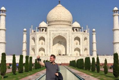 Tour el mismo día al amanecer Taj Mahal y el Fuerte Rojo: todo incluido