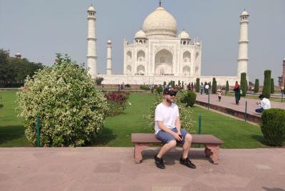 Salida del sol en Taj Mahal desde Delhi en coche