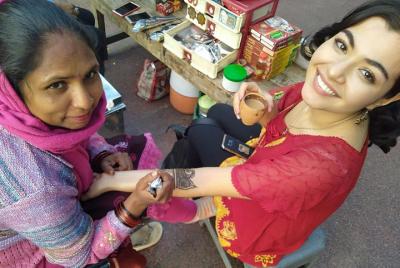 El pasaporte indio - Heena Art & Shopping Tour