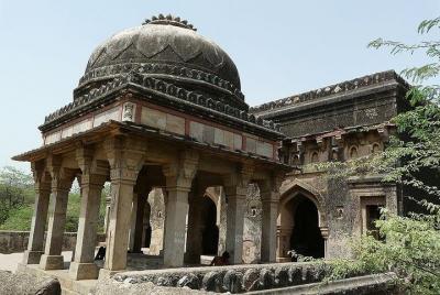 Tour a pie por las ruinas del parque arqueológico Mehrauli de 3 horas Delhi