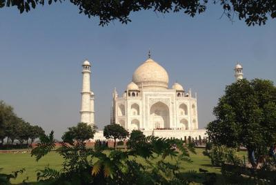 Excursión de un día al Tajmahal privado y al fuerte de Agra en tren desde Delhi todo incluido