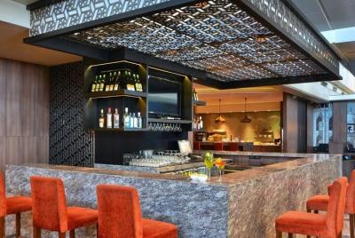 Plaza Premium Lounge (salidas) en el Aeropuerto Internacional Indira Gandhi de Delhi