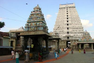 Excursión de un día al Templo Tiruvannamalai y al Ashram Sri Ramana desde Pondicherry