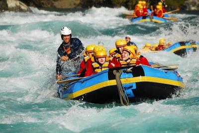 Rafting en el río en Rishikesh Rafting en el río en Rishikesh