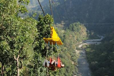 Combo Bungee Jumping Swing Giant Swing y Flying Fox en Rishikesh Combo Bungee Jumping Swing Giant Swing y Flying Fox en Rishikesh