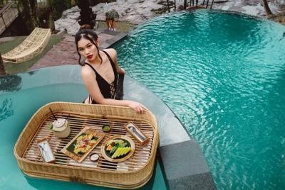 Bali D'Tukad River Club Desayuno flotante con acceso gratuito a la cascada