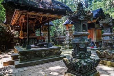 Tour al bosque sagrado de los monos de Ubud y al pueblo artístico