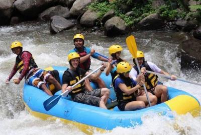 Rafting en el río Ayung de Bali con almuerzo y traslado privado a