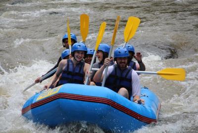 Rafting en el río Bali con almuerzo gourmet balinés (con licencia y asegurado) Rafting en el río Bali con almuerzo gourmet balinés (con licencia y asegurado)